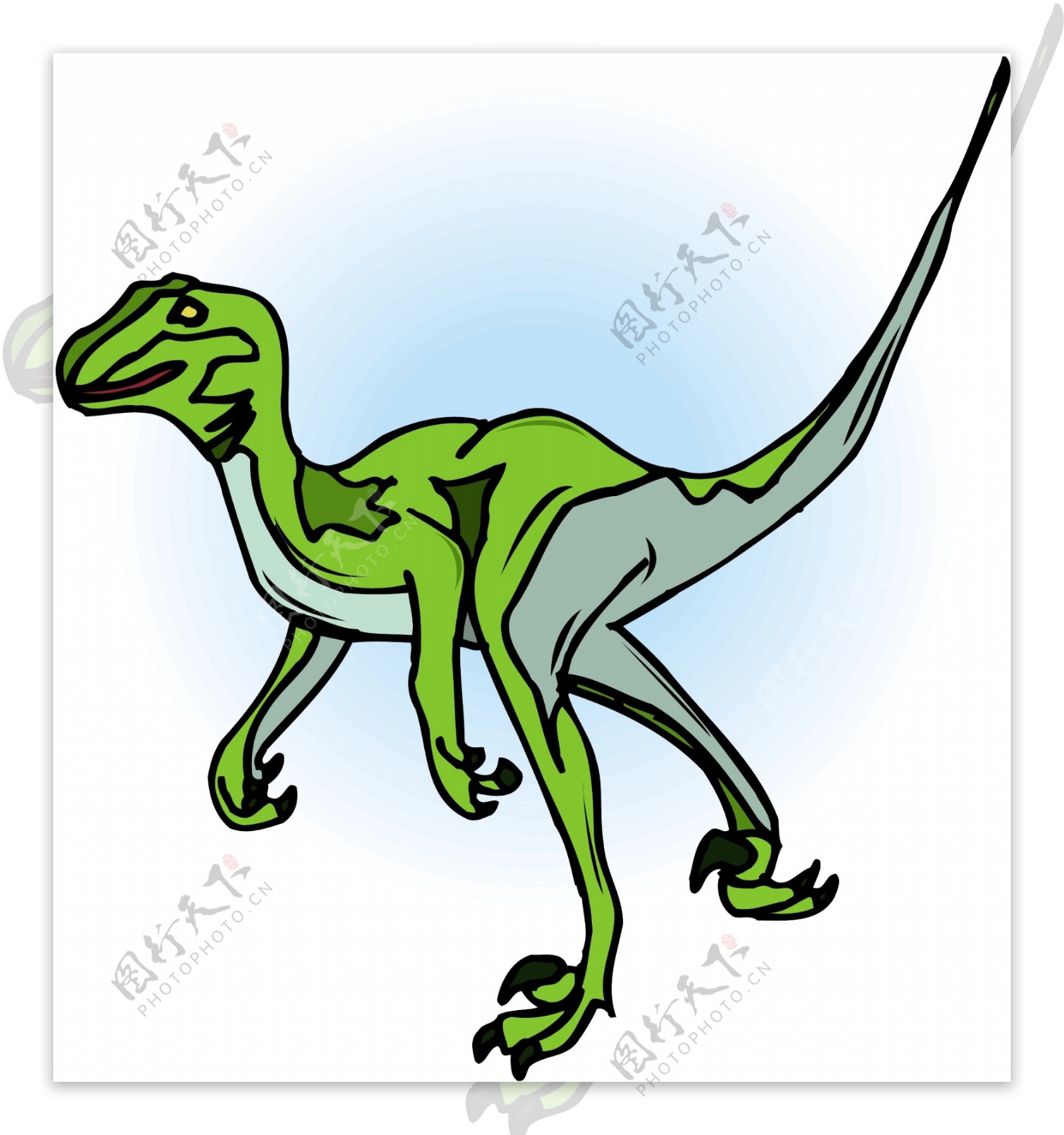 恐龙传说动物矢量素材EPS格式0181