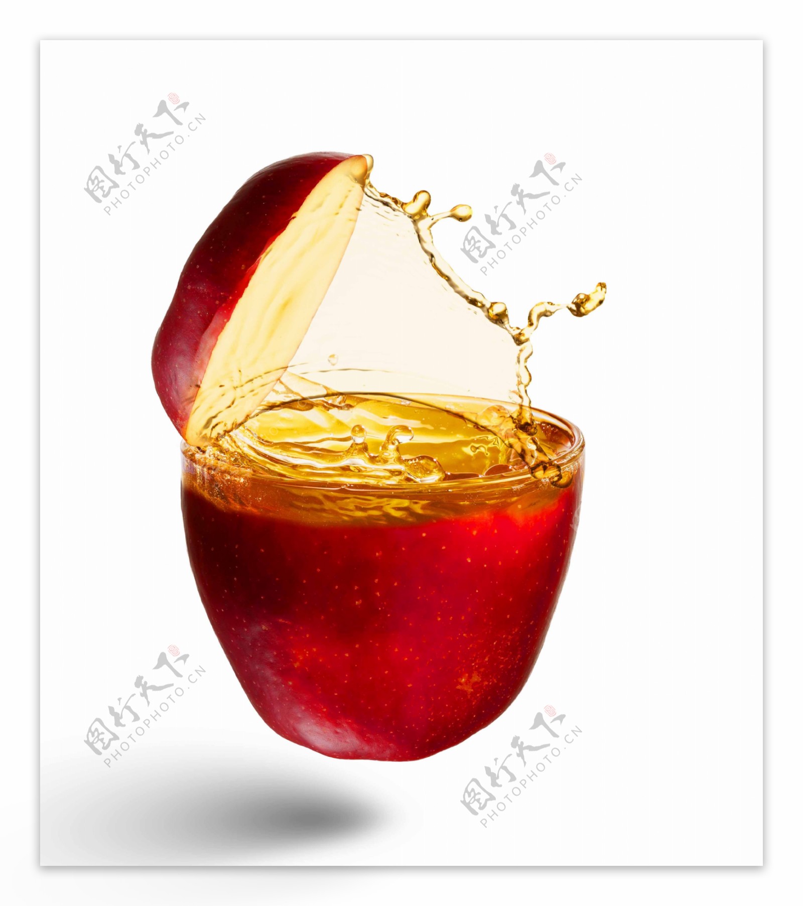 苹果盖和苹果汁图片