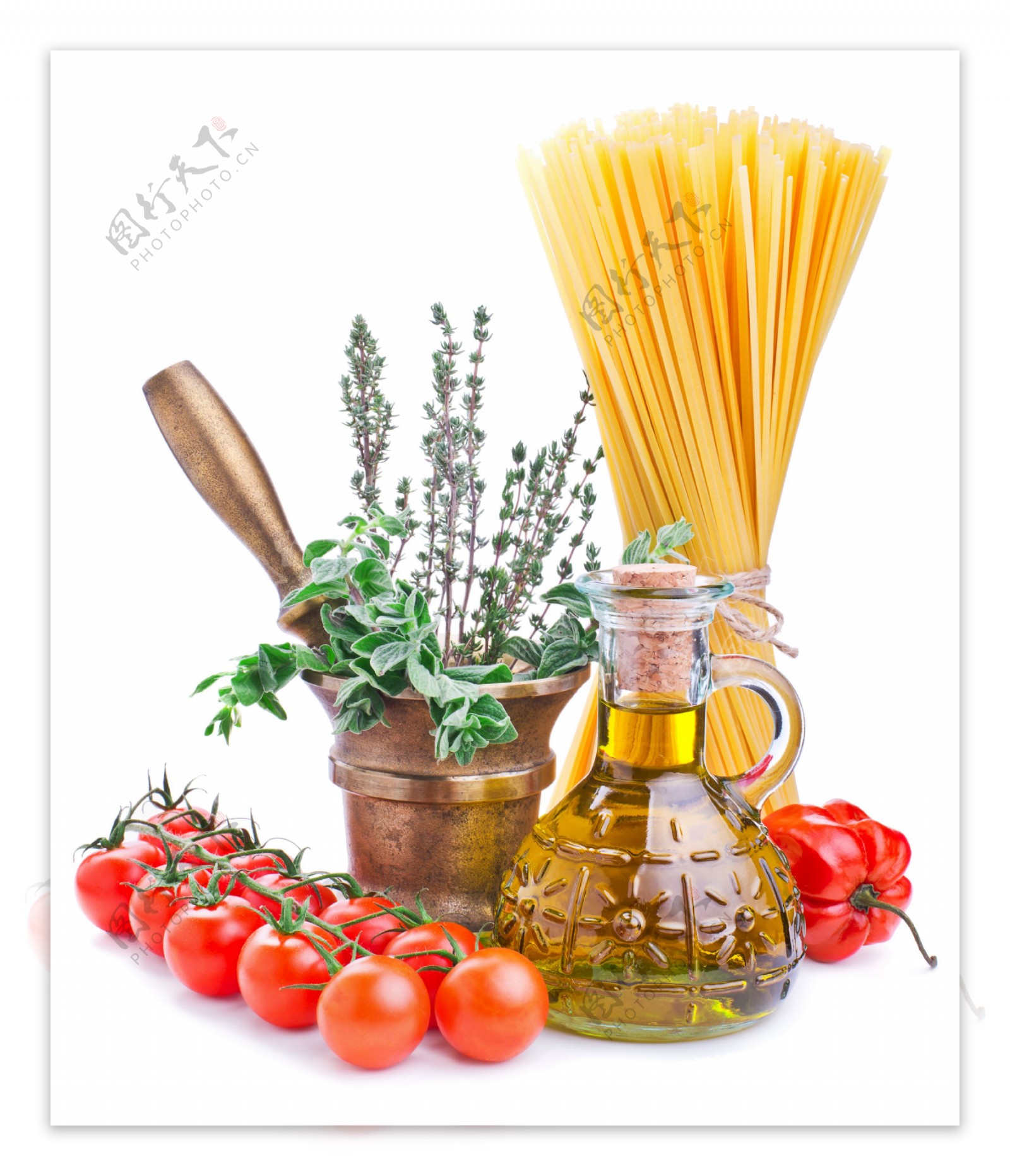 意大利与番茄食用油图片
