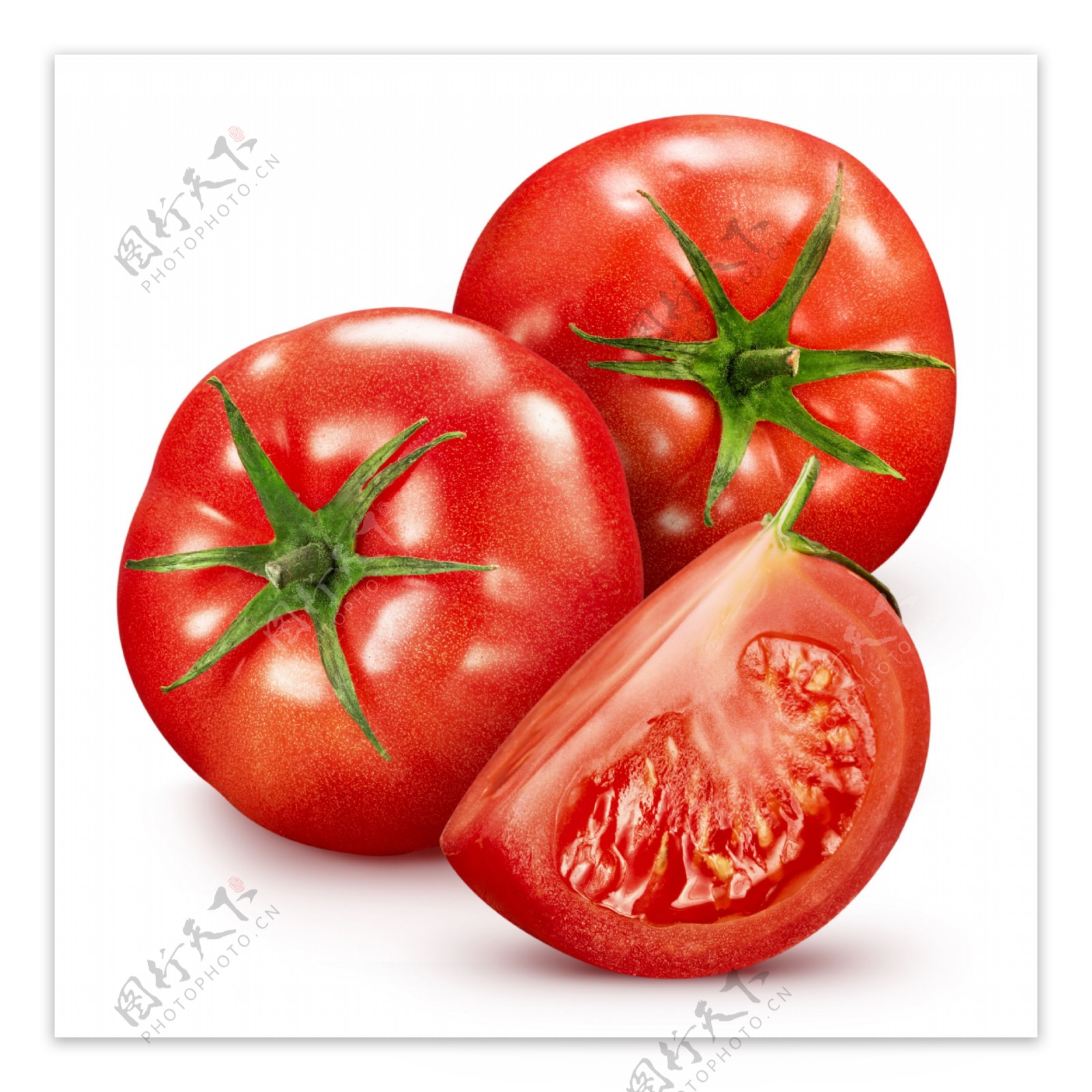 唯美西红柿图片