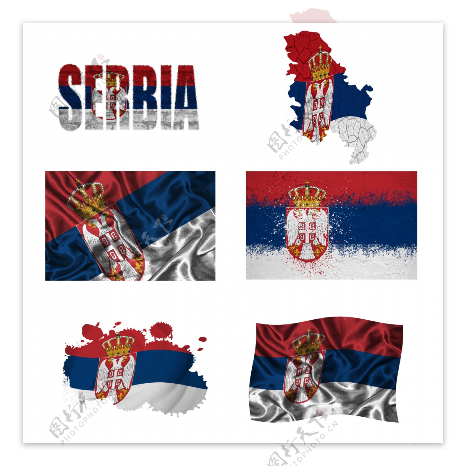 塞尔维亚地图