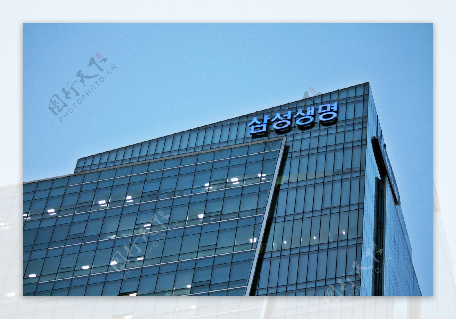 高清韩国大厦建筑图片