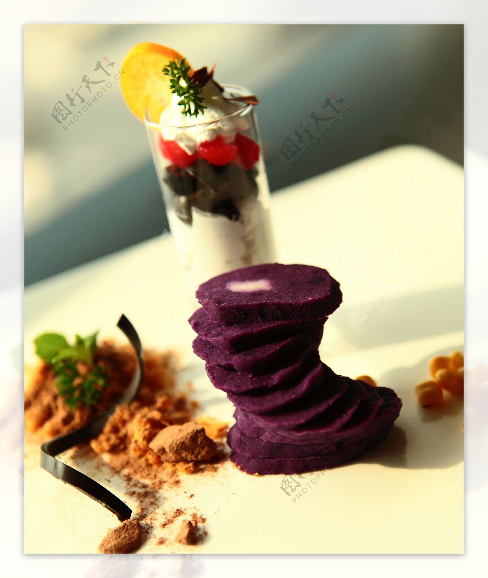 肉松紫薯图片
