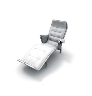 大班椅3d模型沙发效果图23
