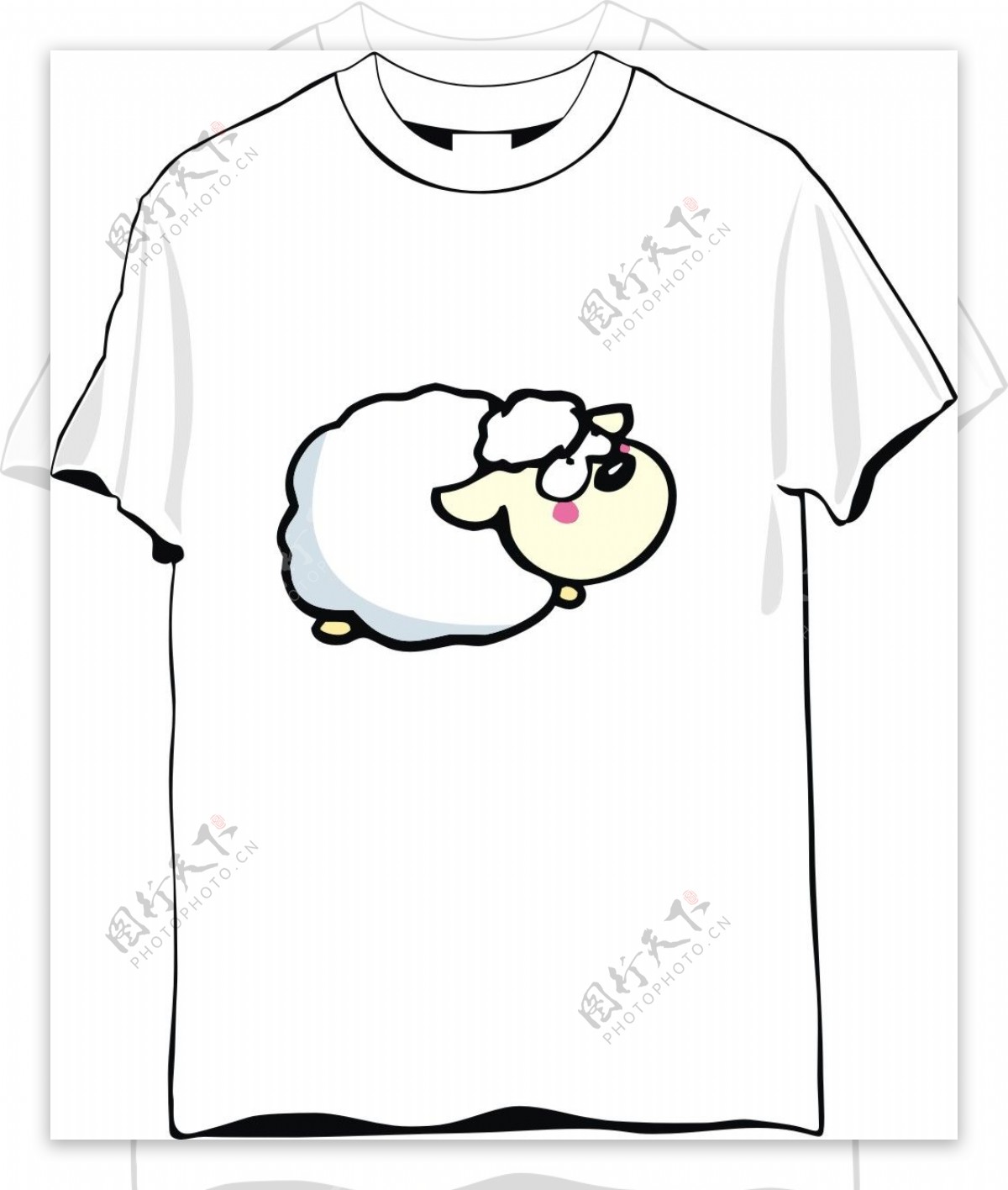 小羊T恤