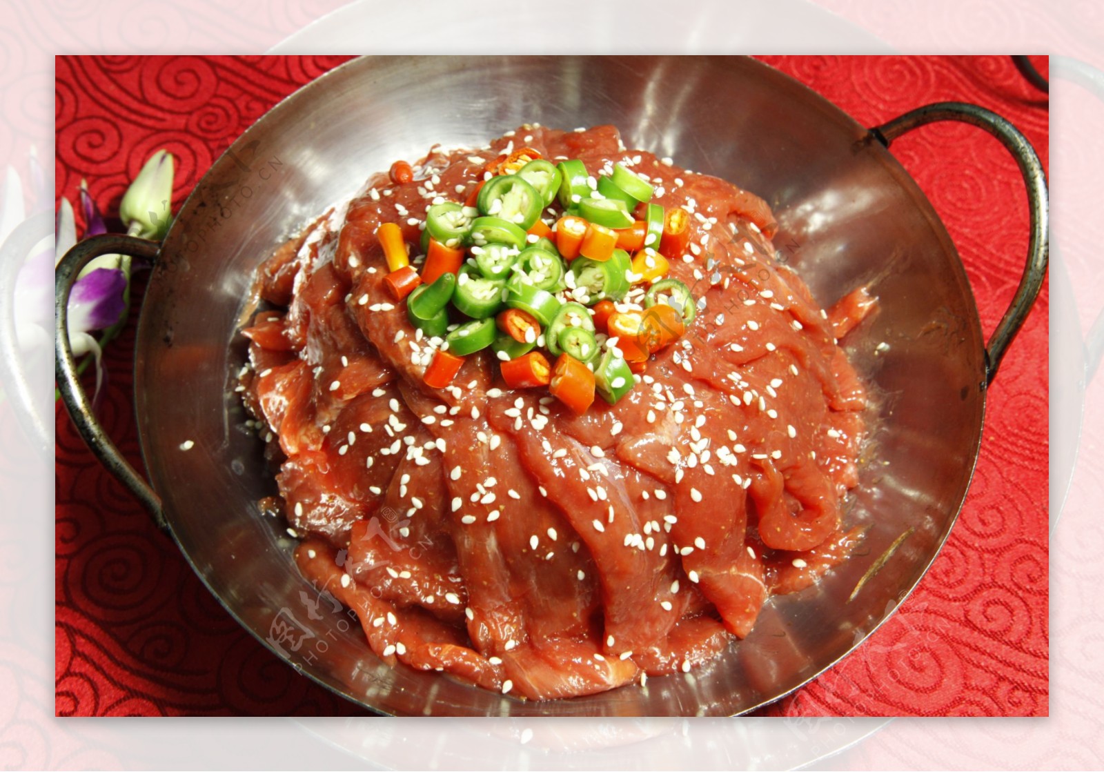干锅黄牛肉图片