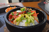 韩国石锅拌饭图片