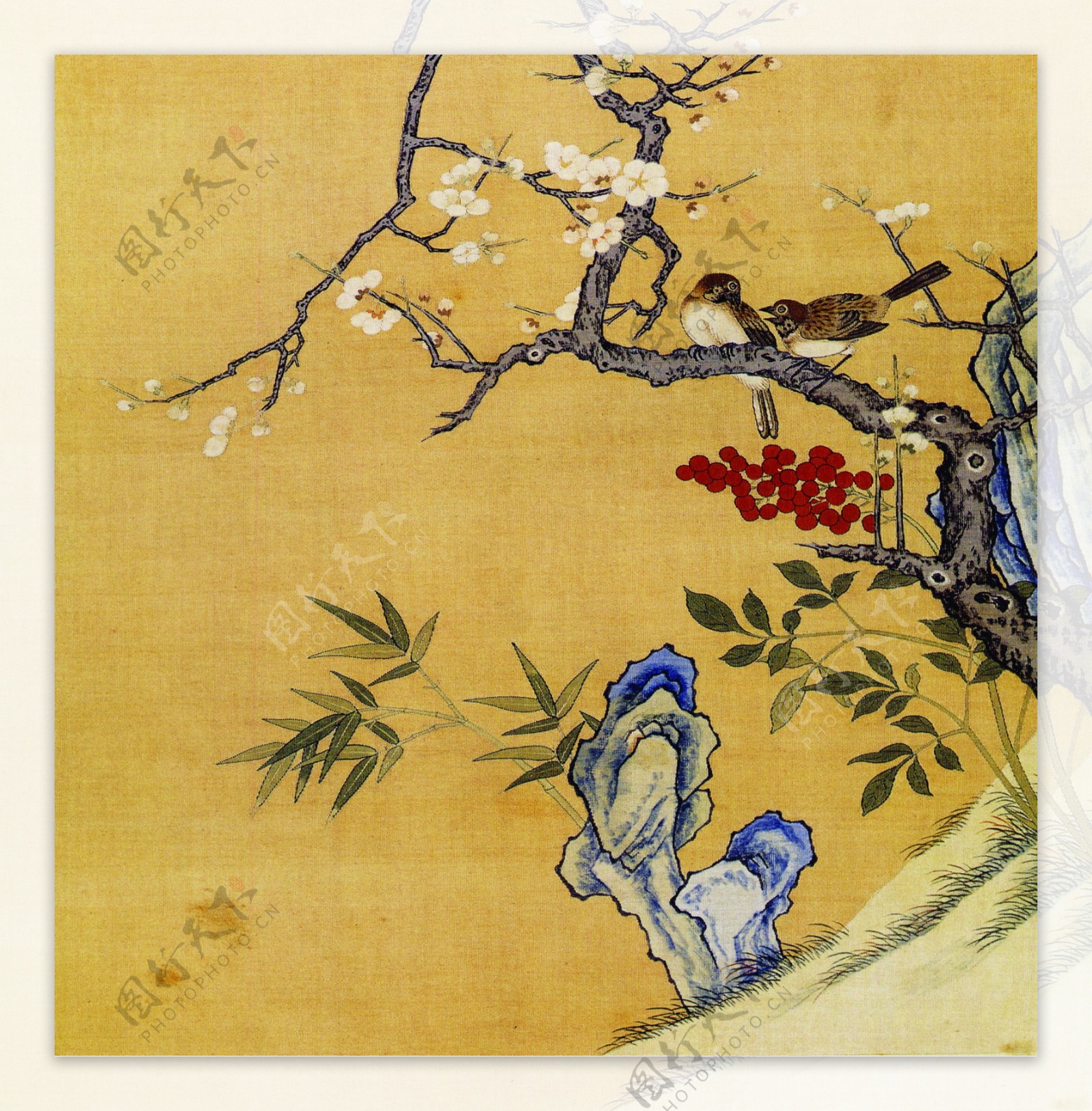 花鸟画中国古画传统国画01