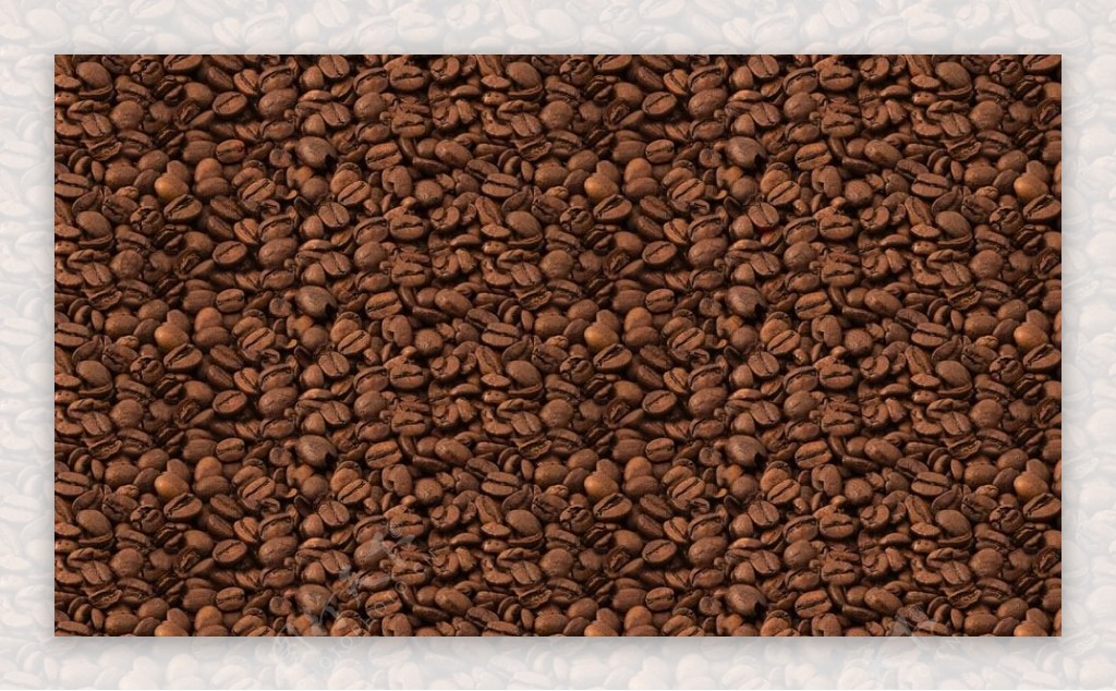 咖啡豆背景PS填充图案
