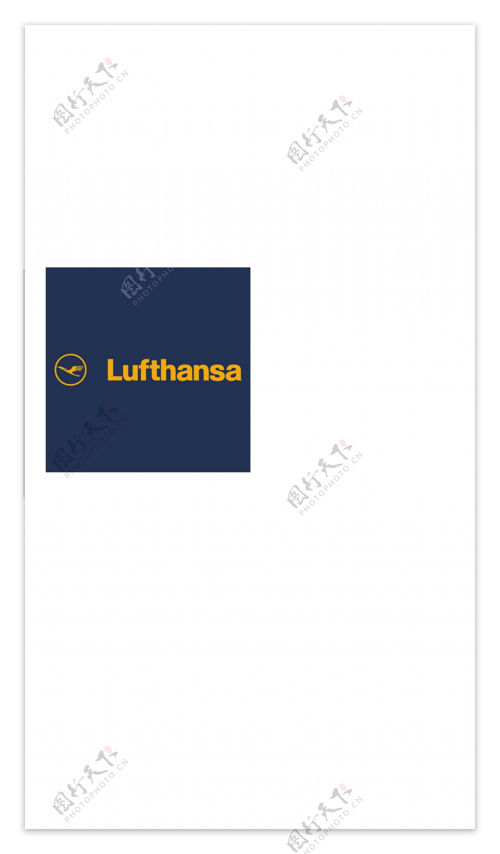 Lufthansa3logo设计欣赏Lufthansa3民航业标志下载标志设计欣赏