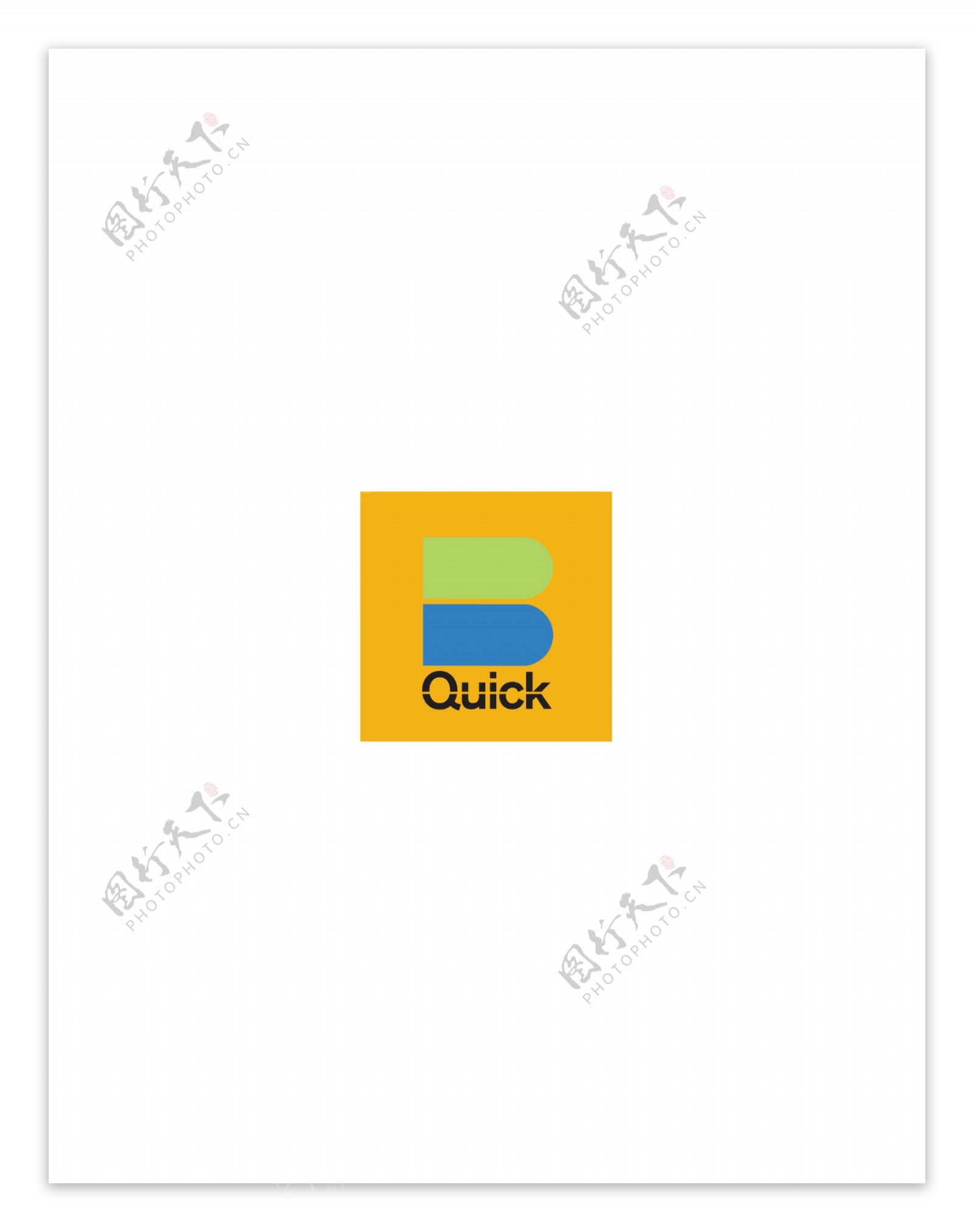 QuickstattCashlogo设计欣赏QuickstattCash银行业LOGO下载标志设计欣赏