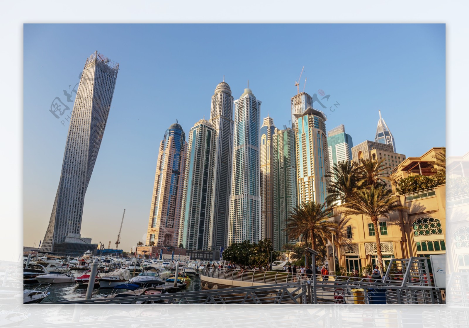 迪拜建筑风景图片