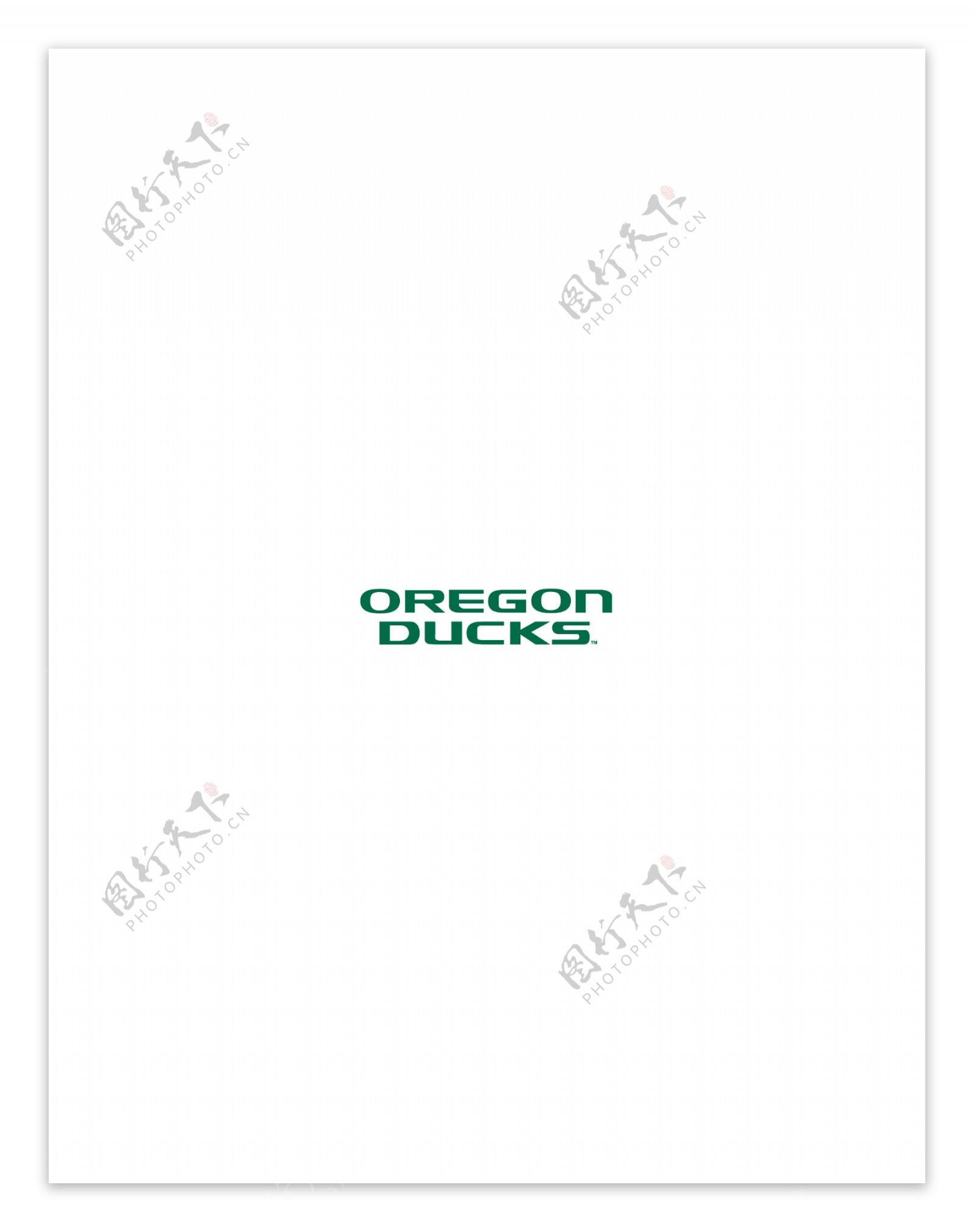 OregonDucks4logo设计欣赏OregonDucks4综合大学LOGO下载标志设计欣赏