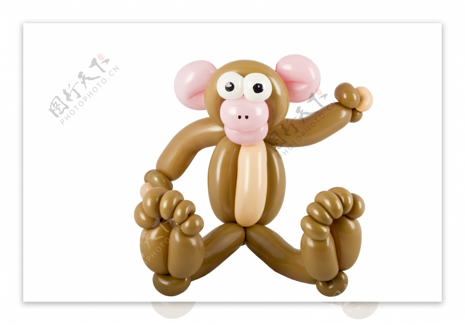 气球猴子图片