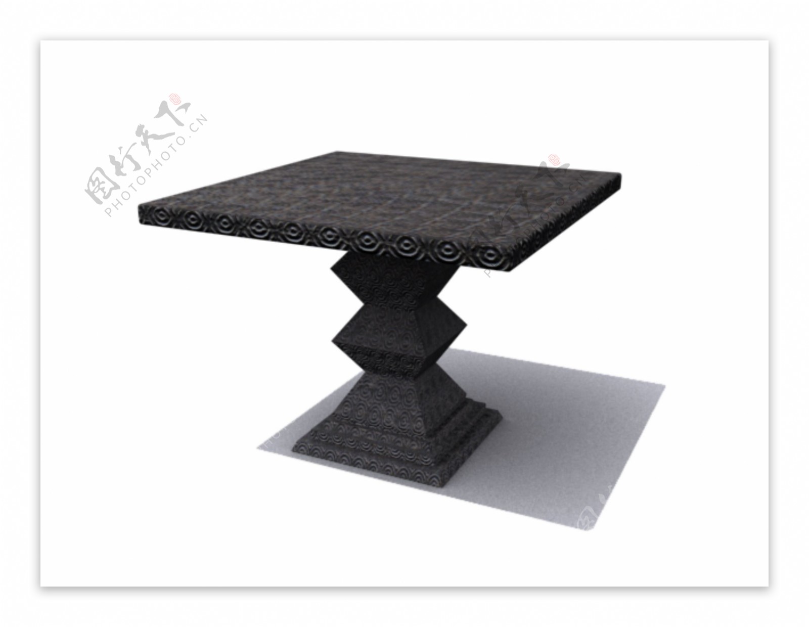 公装家具之桌子0113D模型