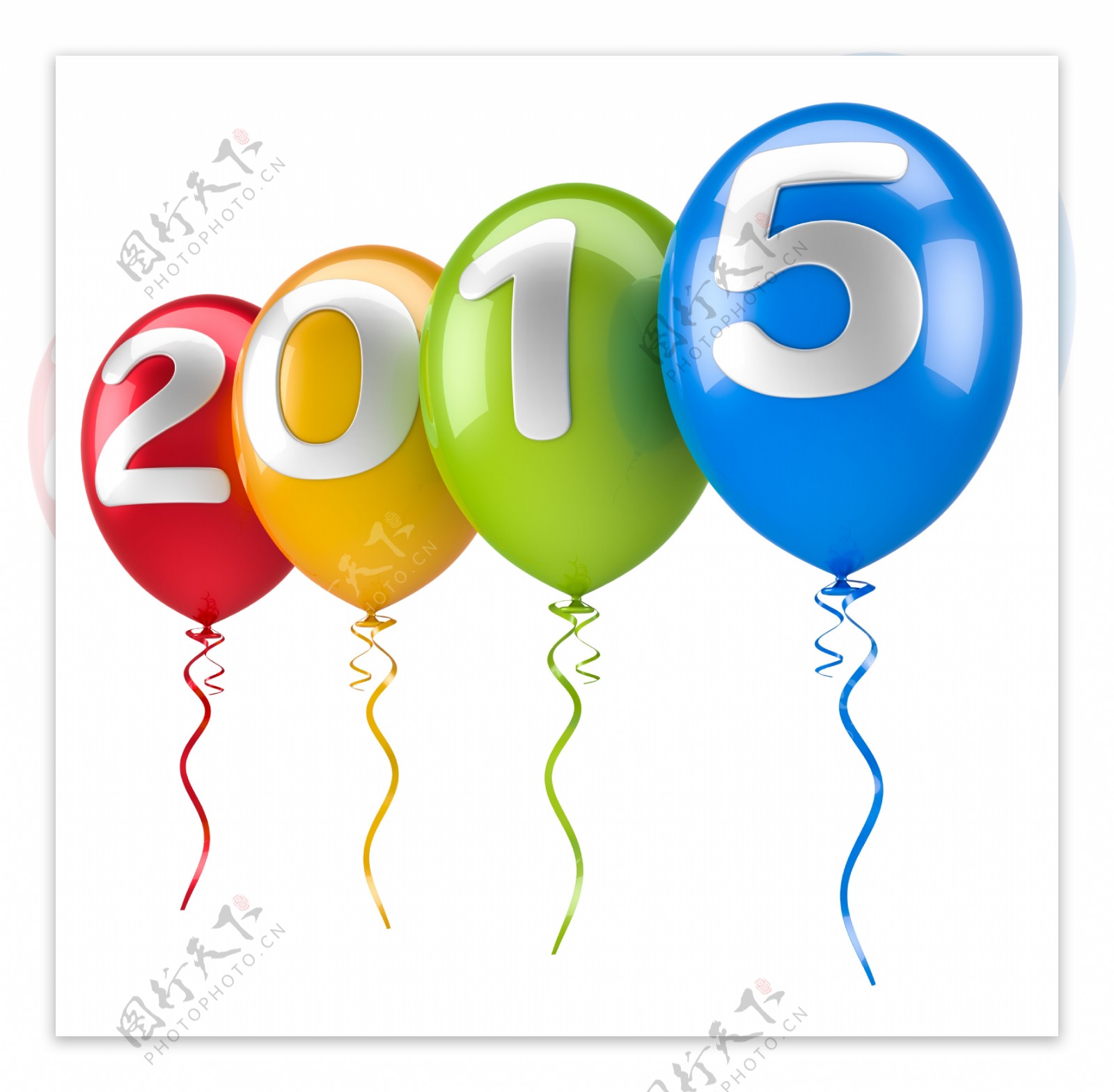 2015彩色气球图片