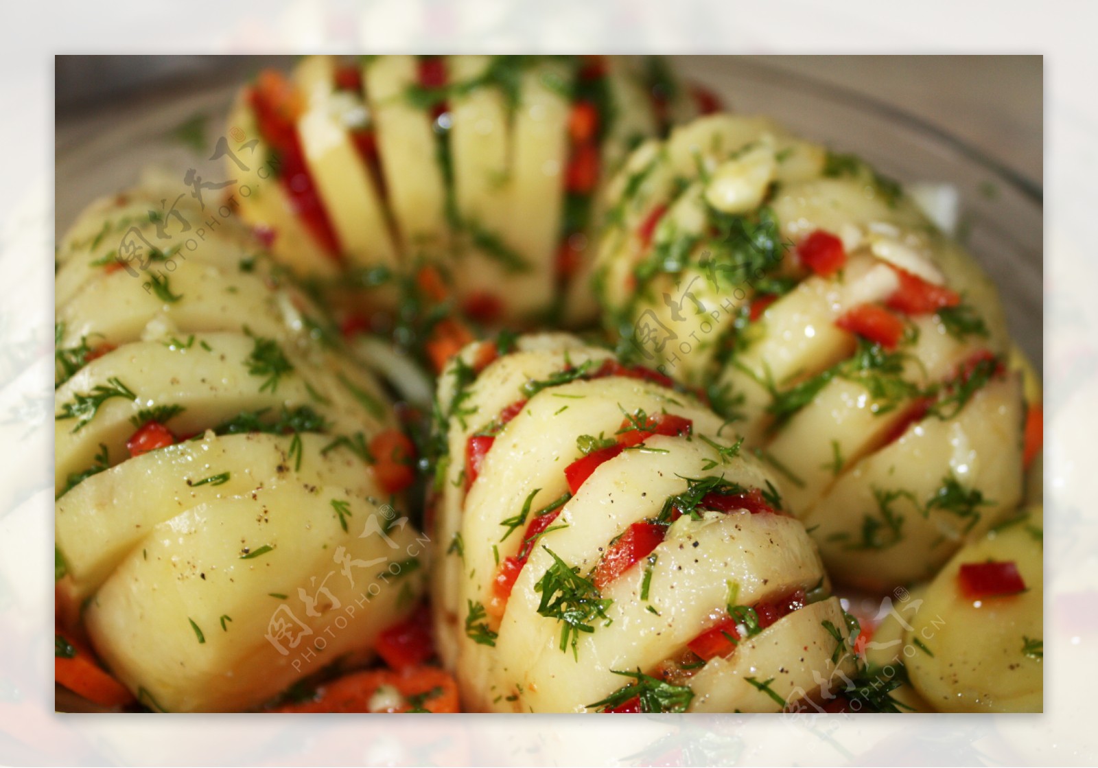 美味土豆美食图片
