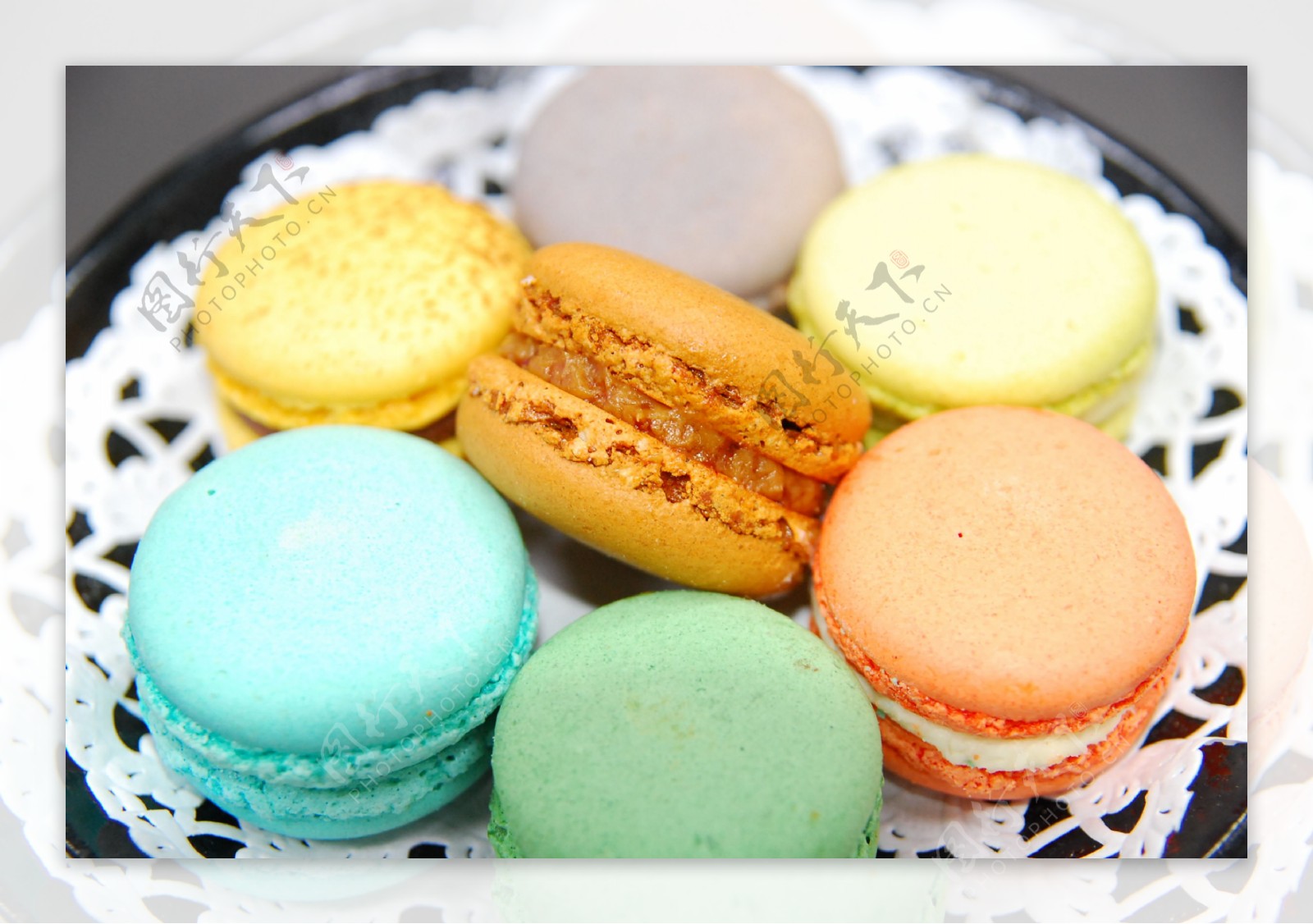 法式糕点马卡龙甜点礼盒装12枚-嘉禾食品生鲜专营店-爱奇艺商城