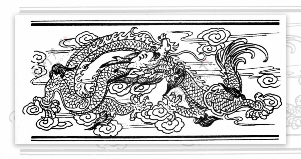 龙纹龙的图案传统图案129
