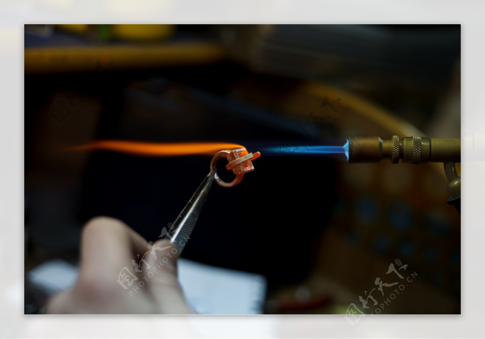 电焊戒指图片