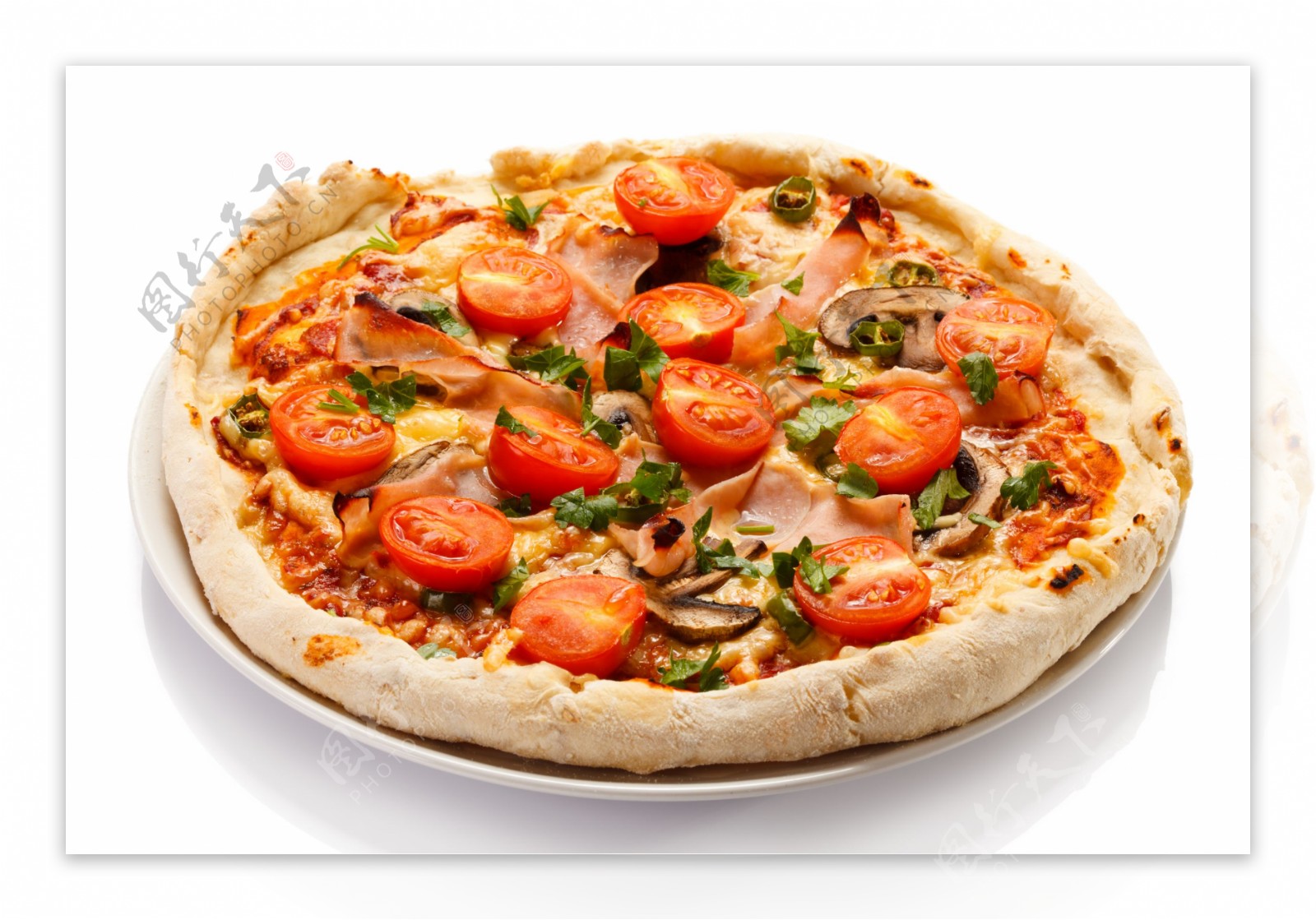 披萨广告素材图片