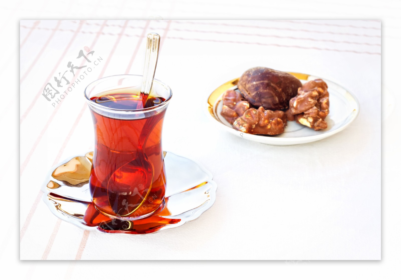 巧克力与土耳其茶图片
