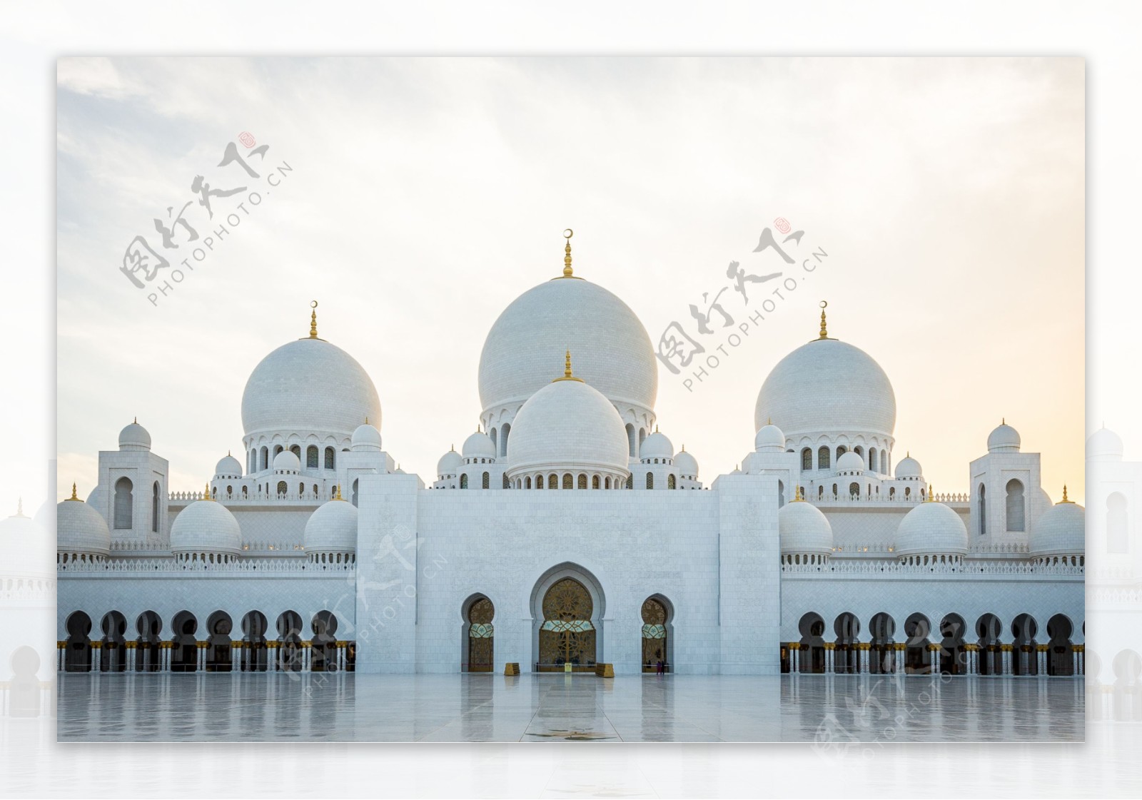 扎耶德大清真寺摄影图片
