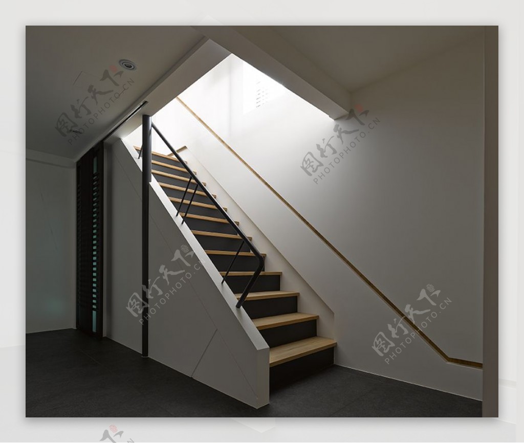 港式简约室内楼梯设计图
