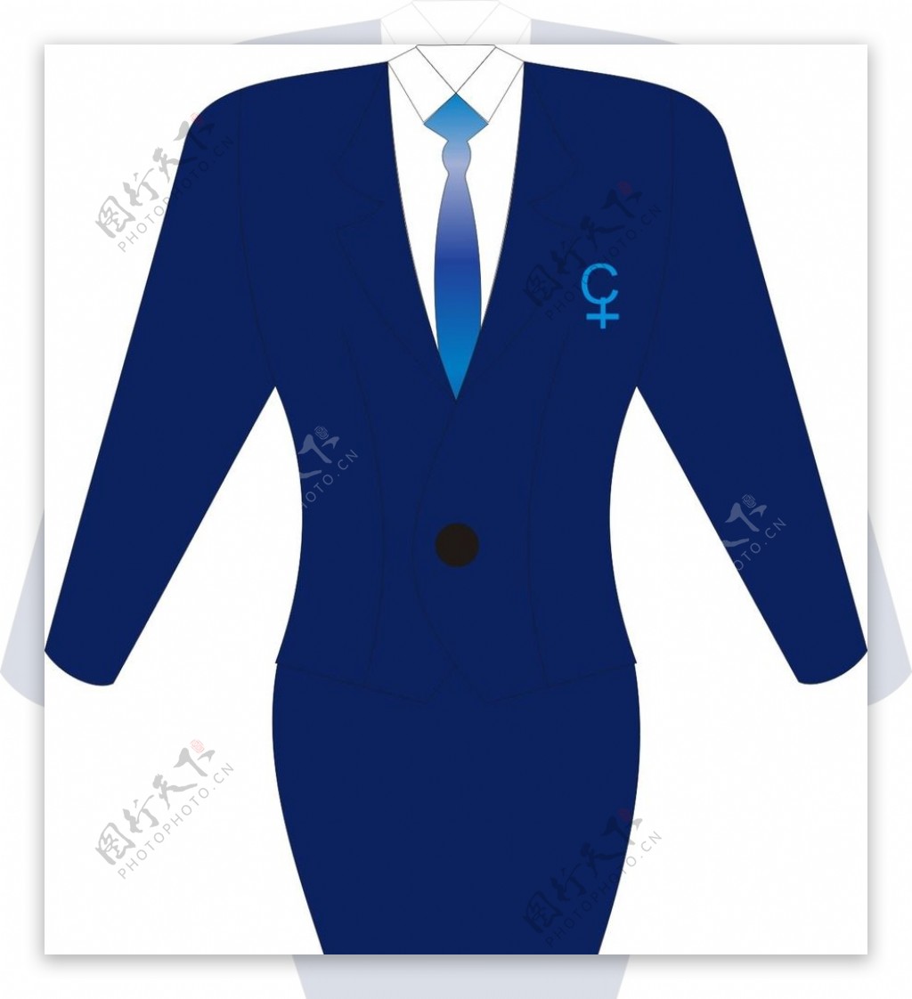 劳动工装制服设计手稿图-劳动工装制服款式效果图-CFW服装设计