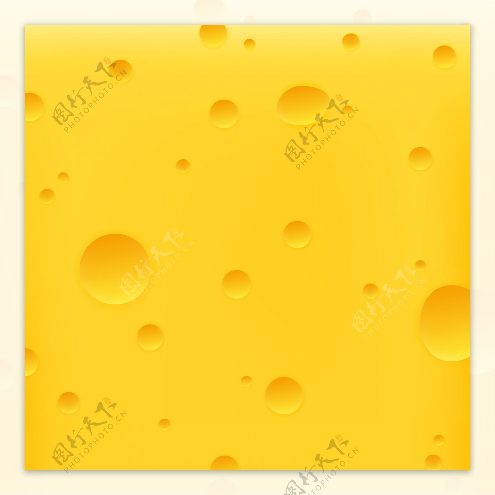 黄色奶酪背景