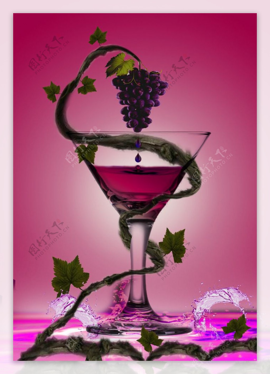 葡萄酒海报