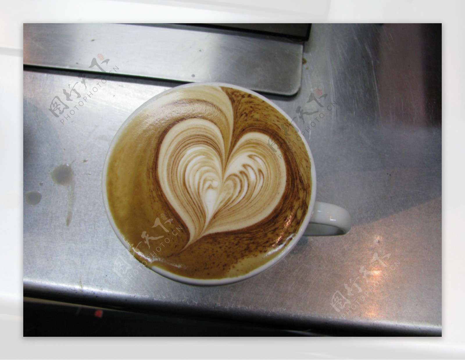 心型花式咖啡