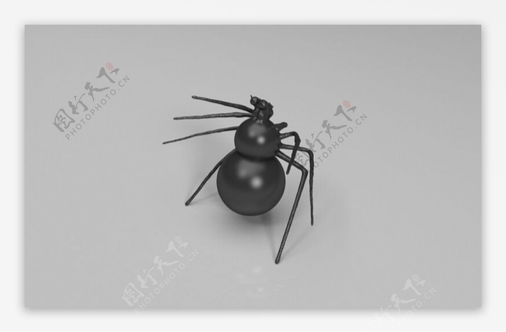 蜘蛛3D打印模型