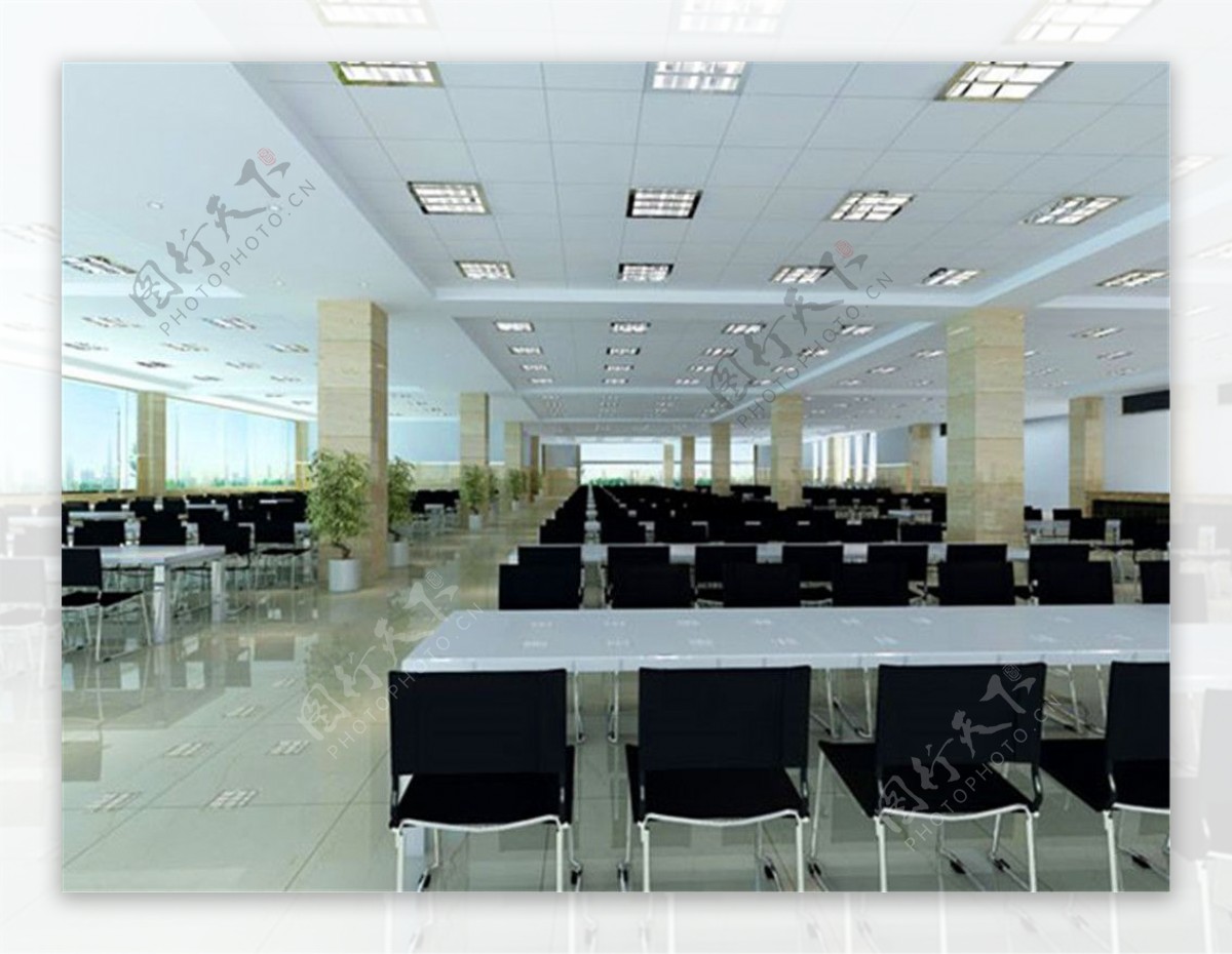 大型会议室模型
