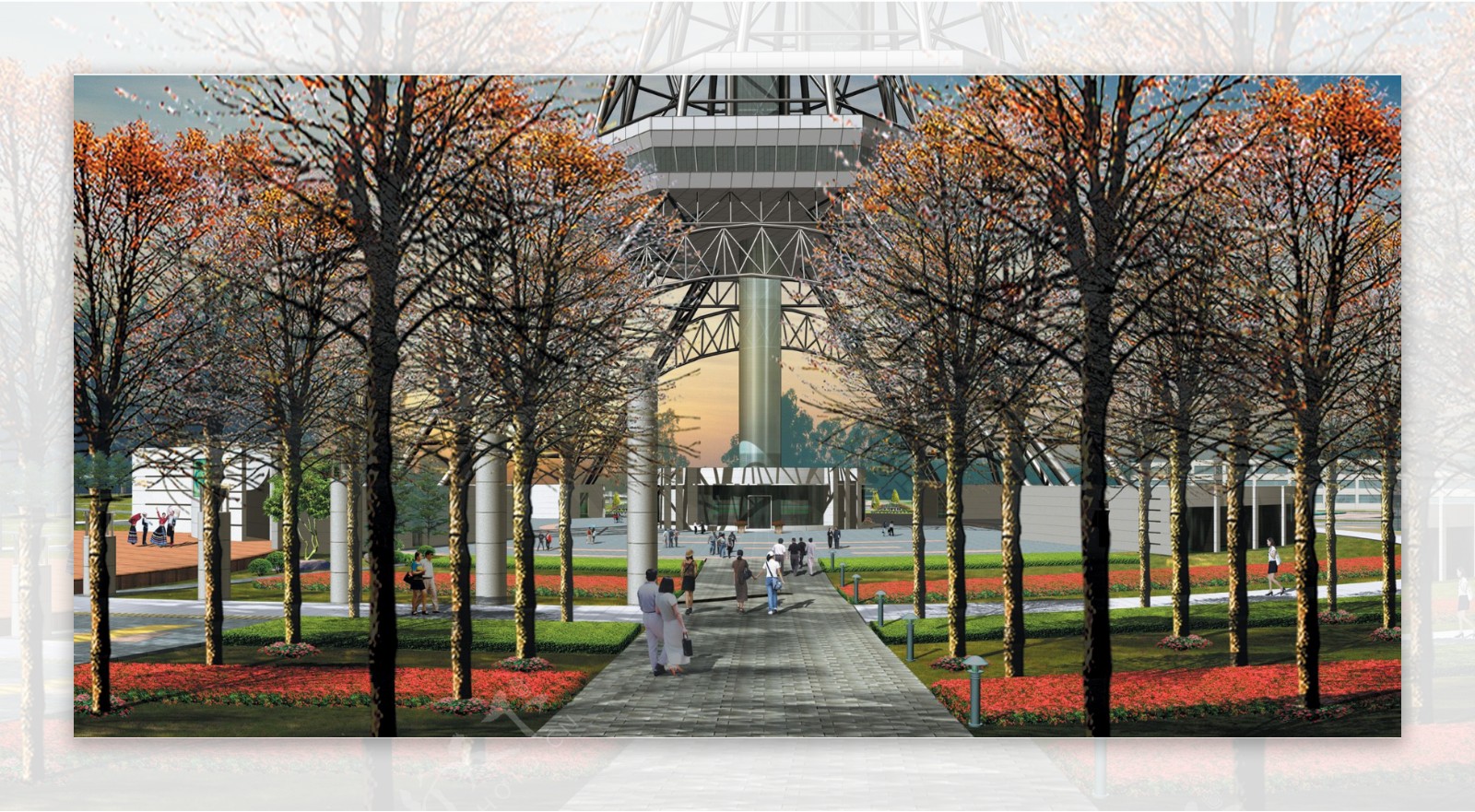 公园广场景观设计环境设计建筑设计19