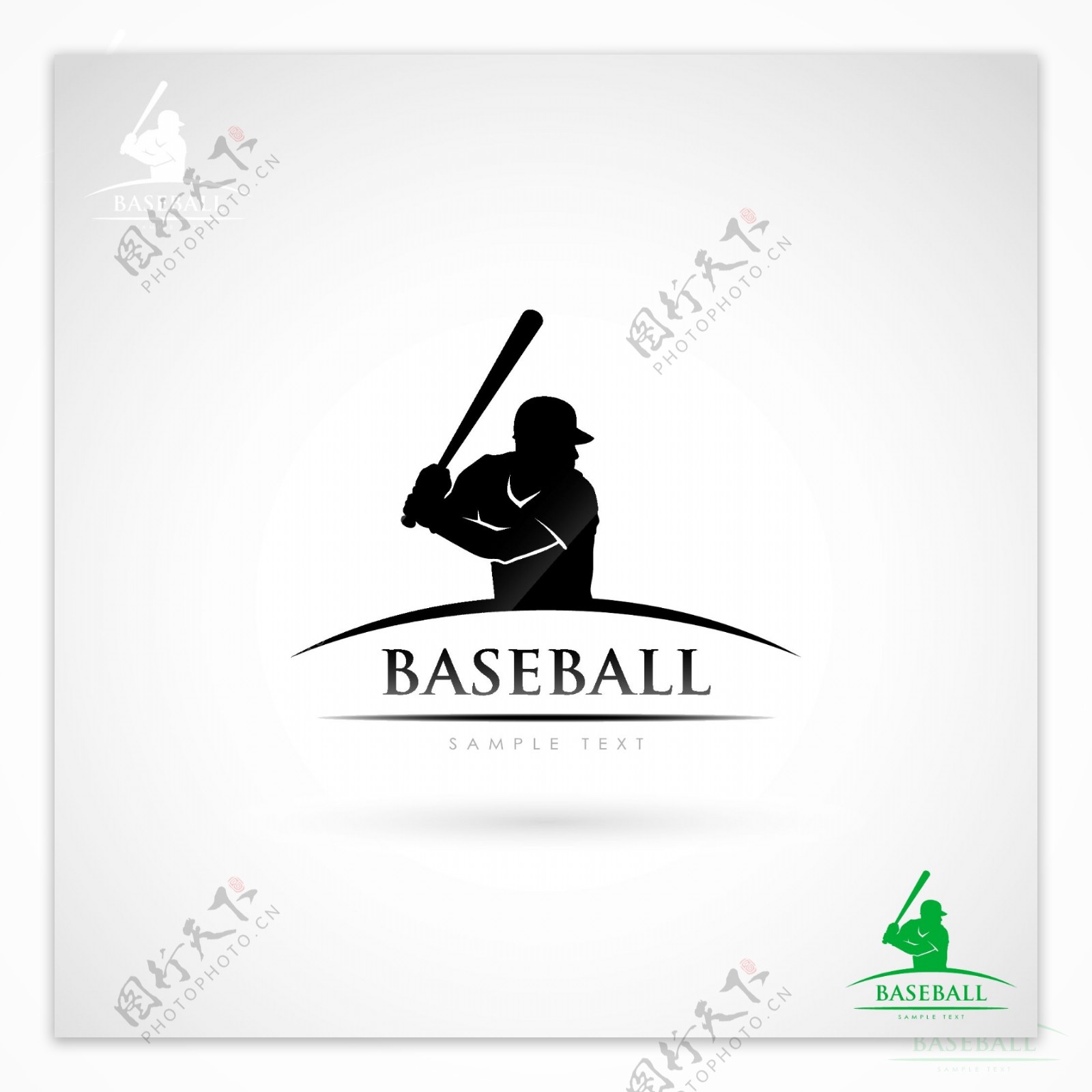 棒球运动员标志