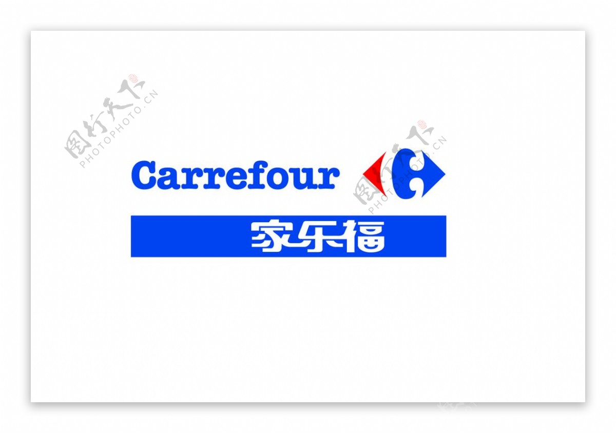 家乐福超市logo