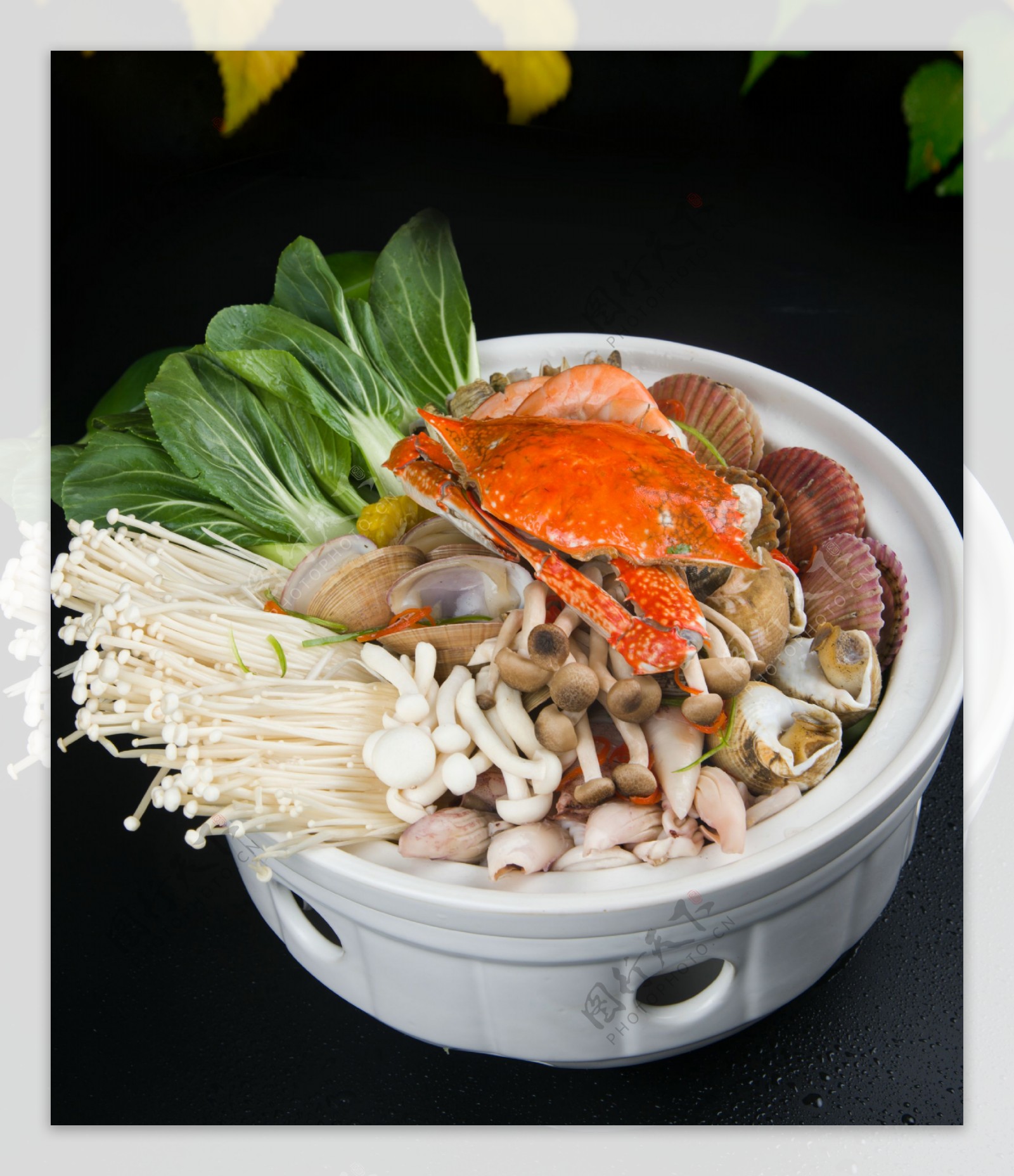 海鲜捞锅图片