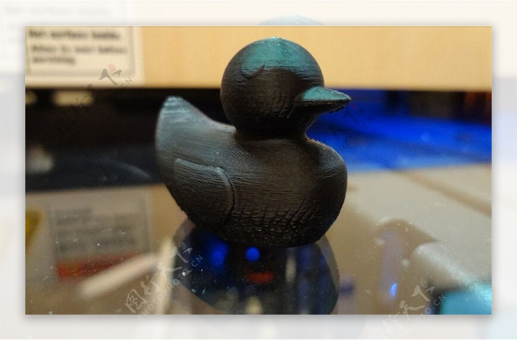 鸭3D打印模型