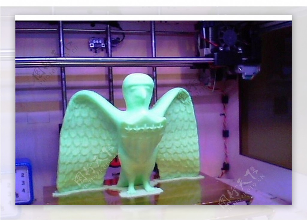 美国鹰3D打印模型
