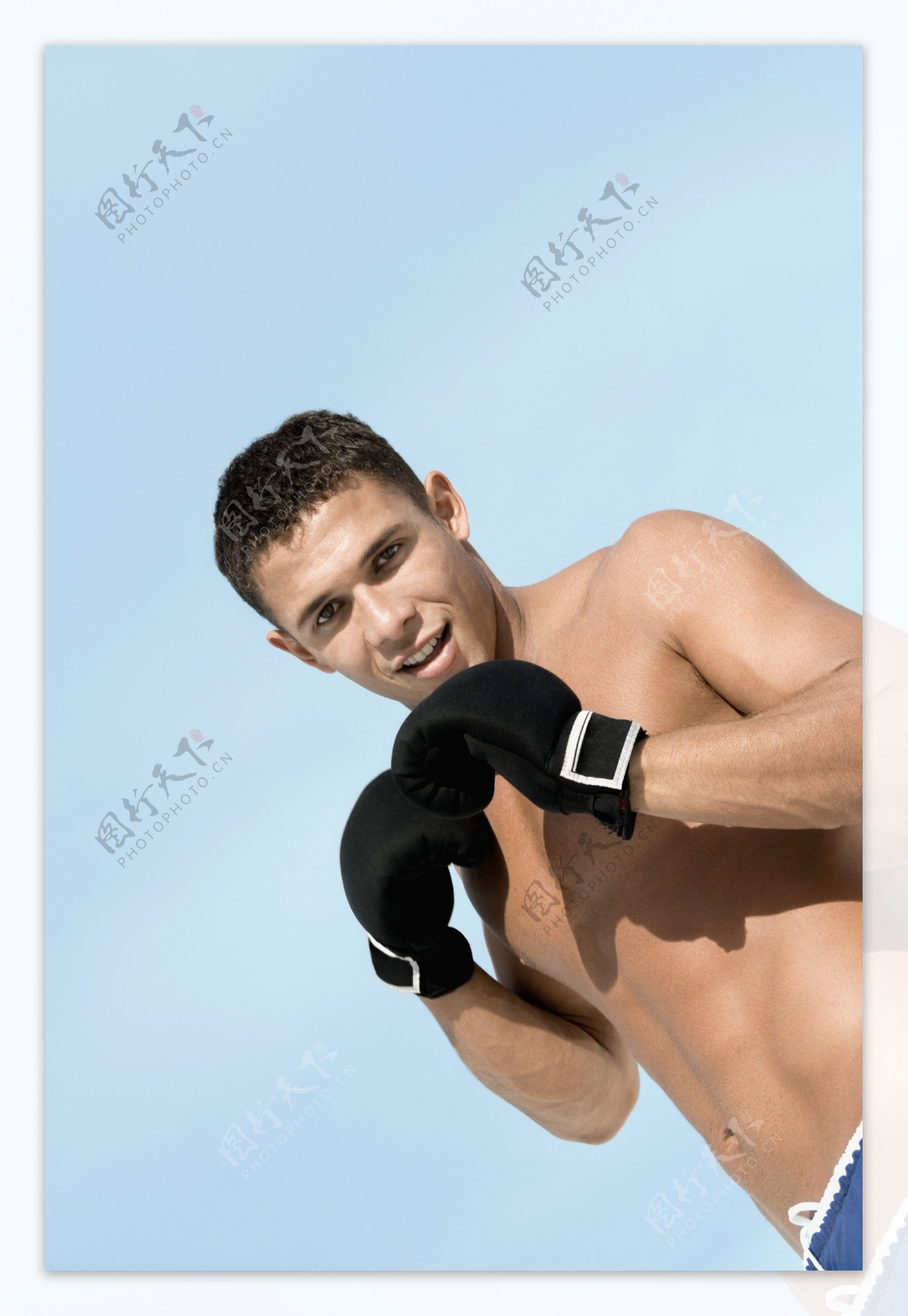 性感拳击男人图片
