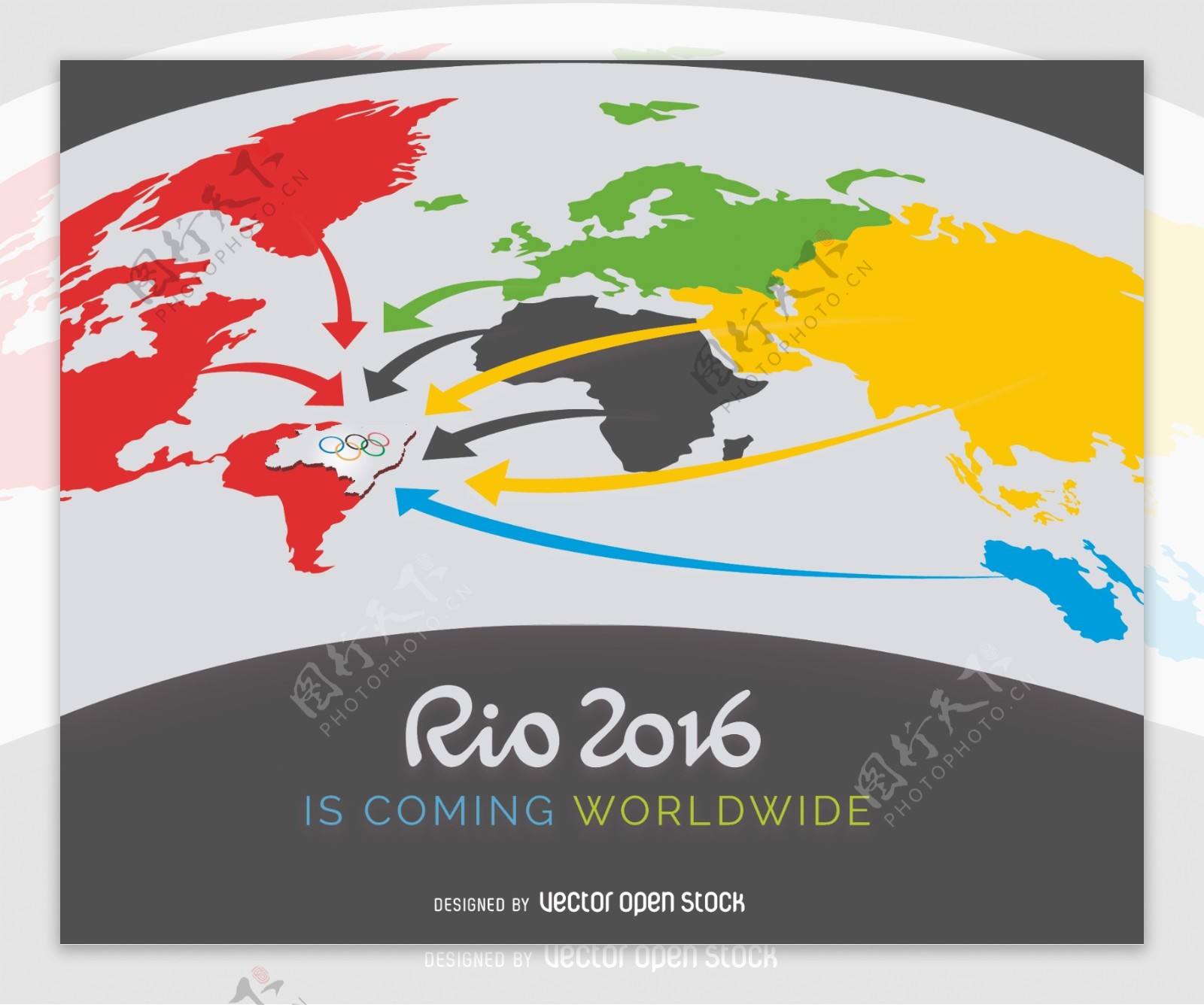rio2016奥运会广告海报设计