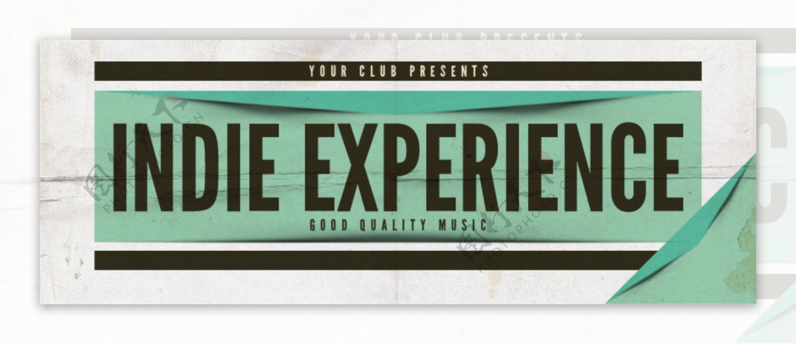 Experience5海报文字排版设计