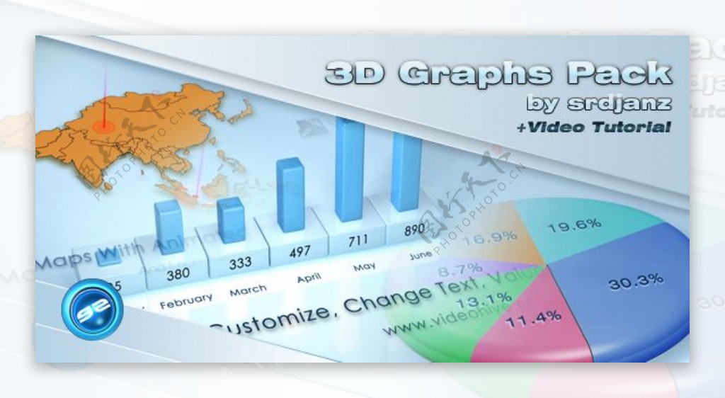 3d数据显示模板