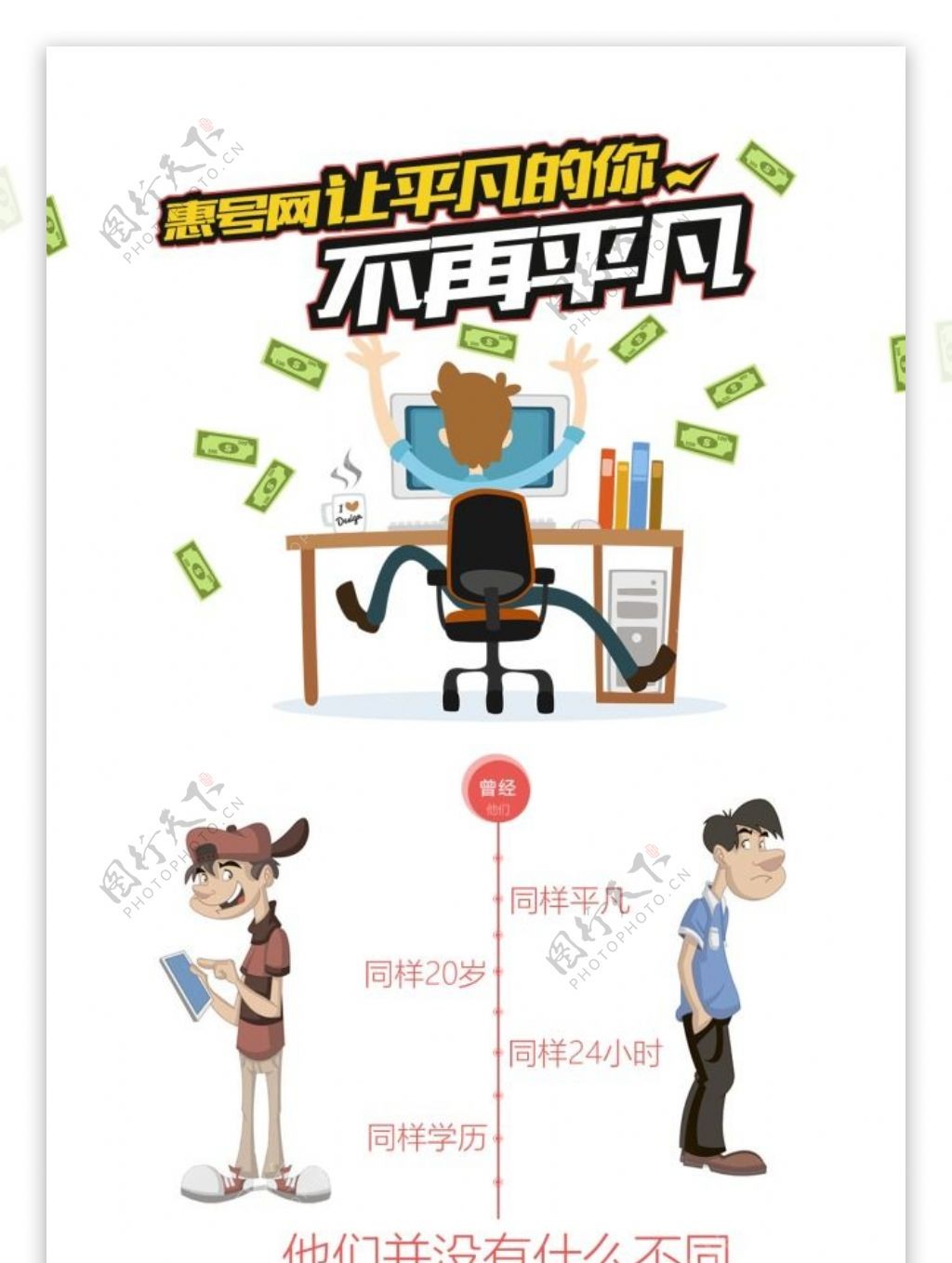 惠号网推广海报