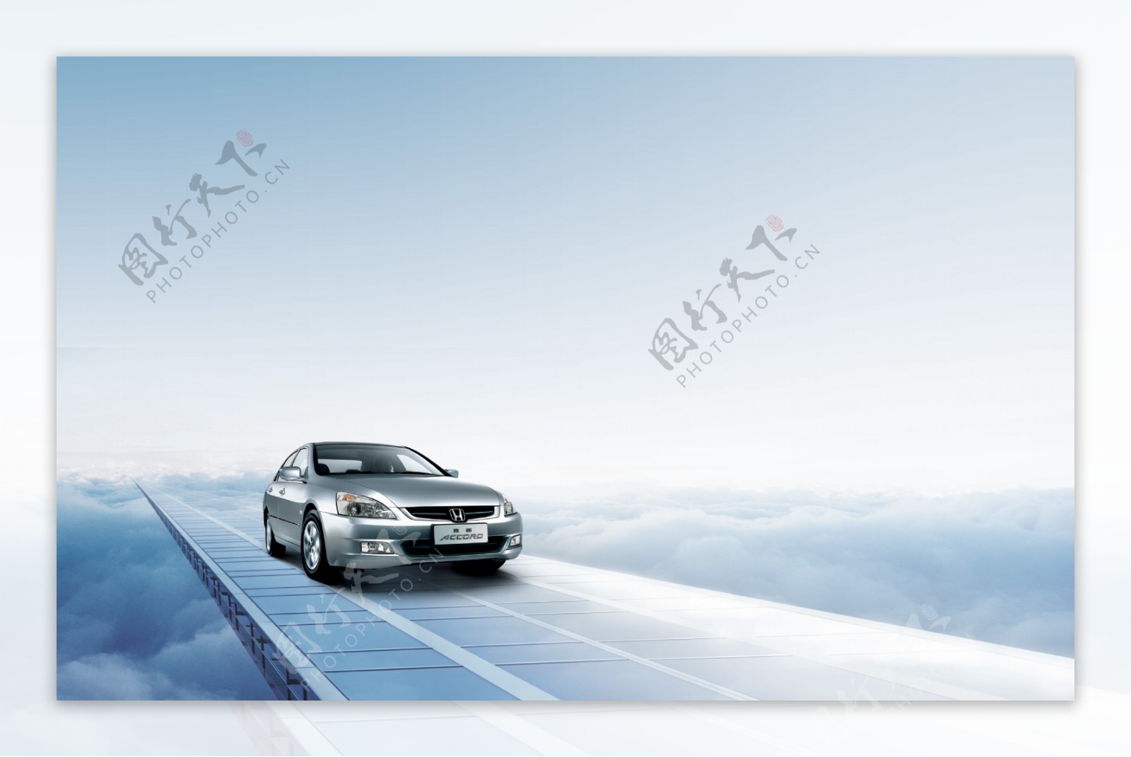 本田轿车广告图图片