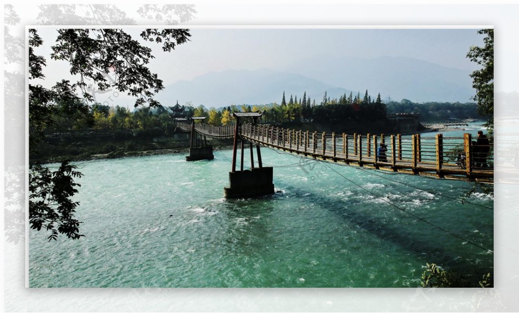 都江堰摄影图图片