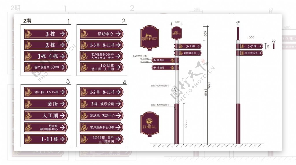 标牌指示