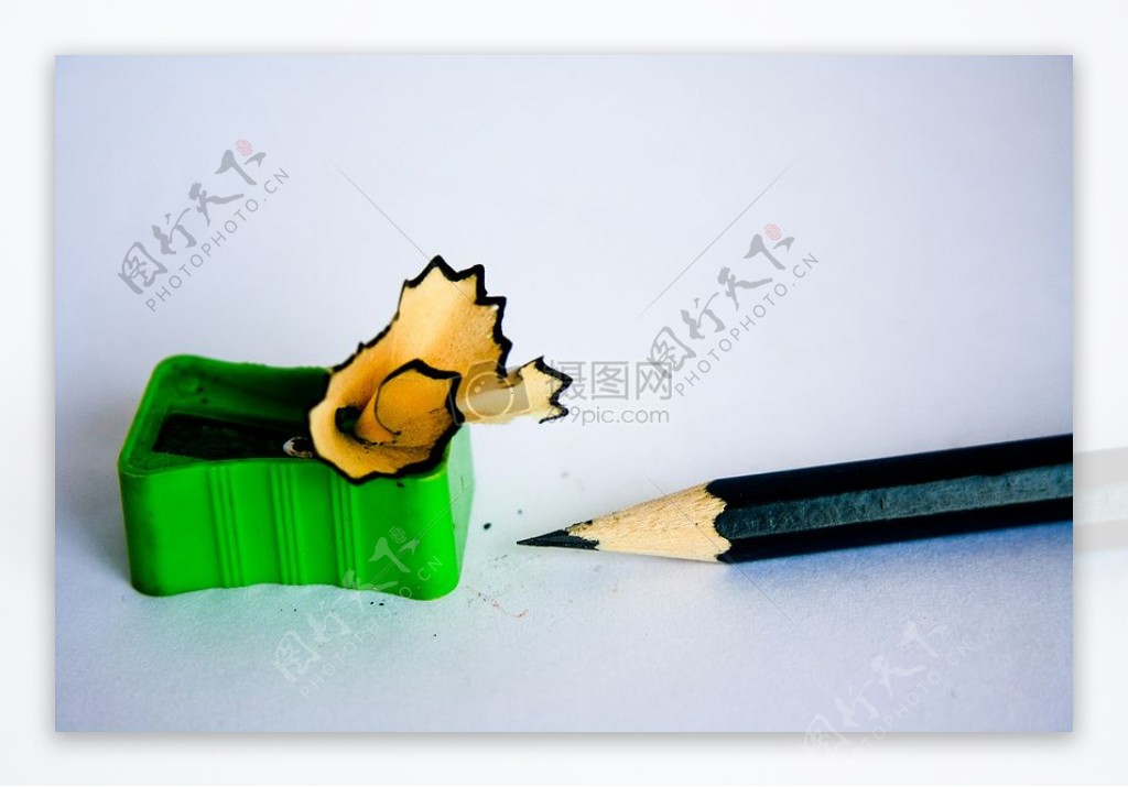 绿色的铅笔刀