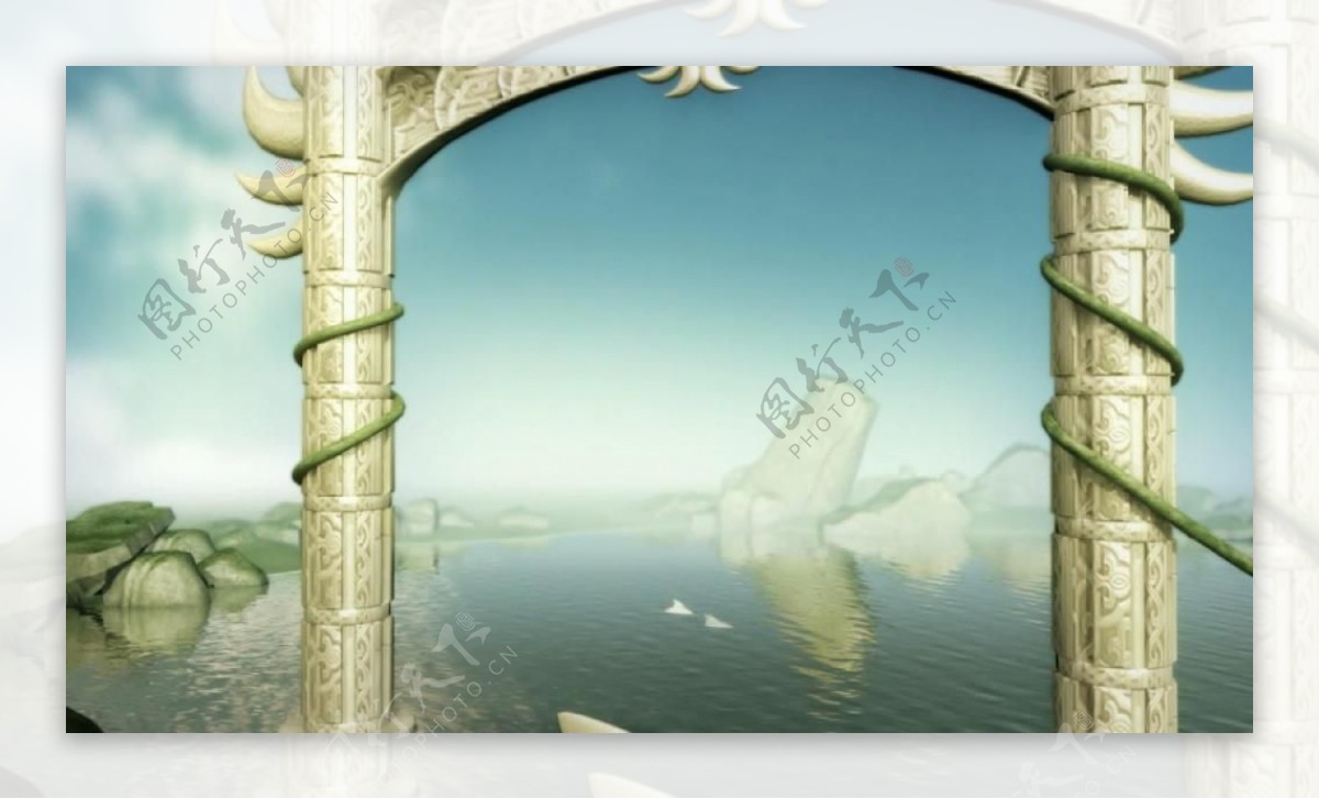 浪漫海岛童话主题婚礼视频素材